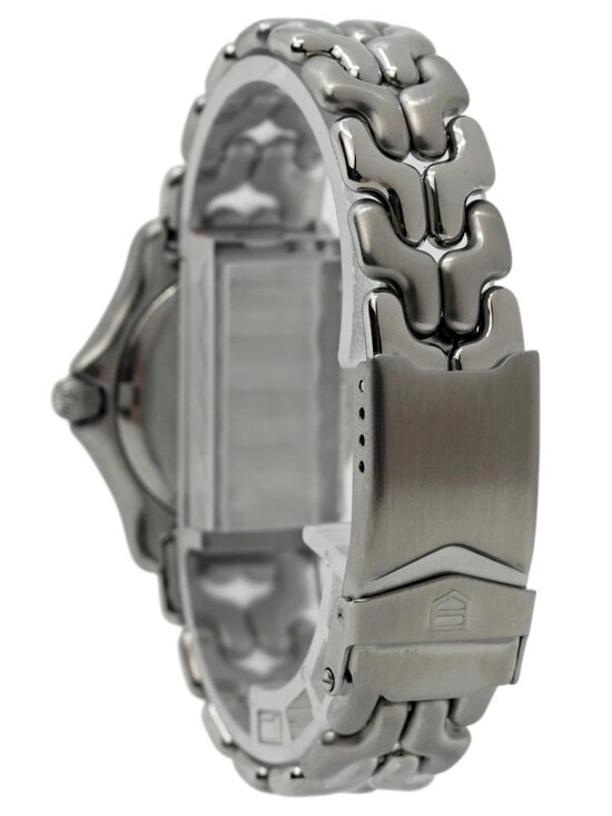 Tag Heuer 29mm Ladies Automatic SEL Link Silver Dial Swiss SS Watch Ref: WG2310! main image 5